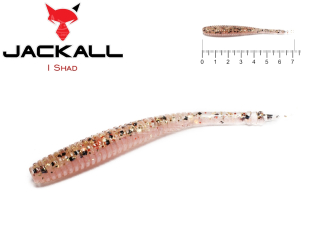 Силикон Jackall I Shad 2.8" Cinnamon Gold/Natural